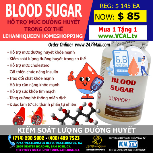 Blood Sugar (Hỗ Trợ Đường Huyết)