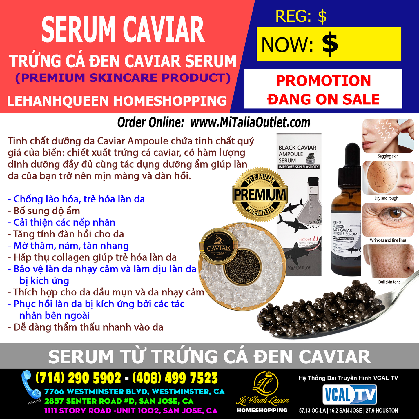 Serum Trứng Cá Đen CAVIAR