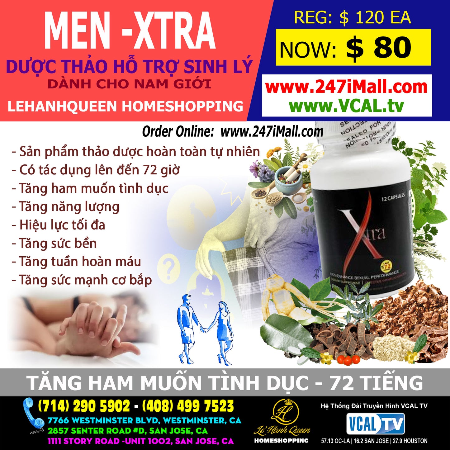 Dược Thảo Hỗ Trợ Sinh Lý (Nam)