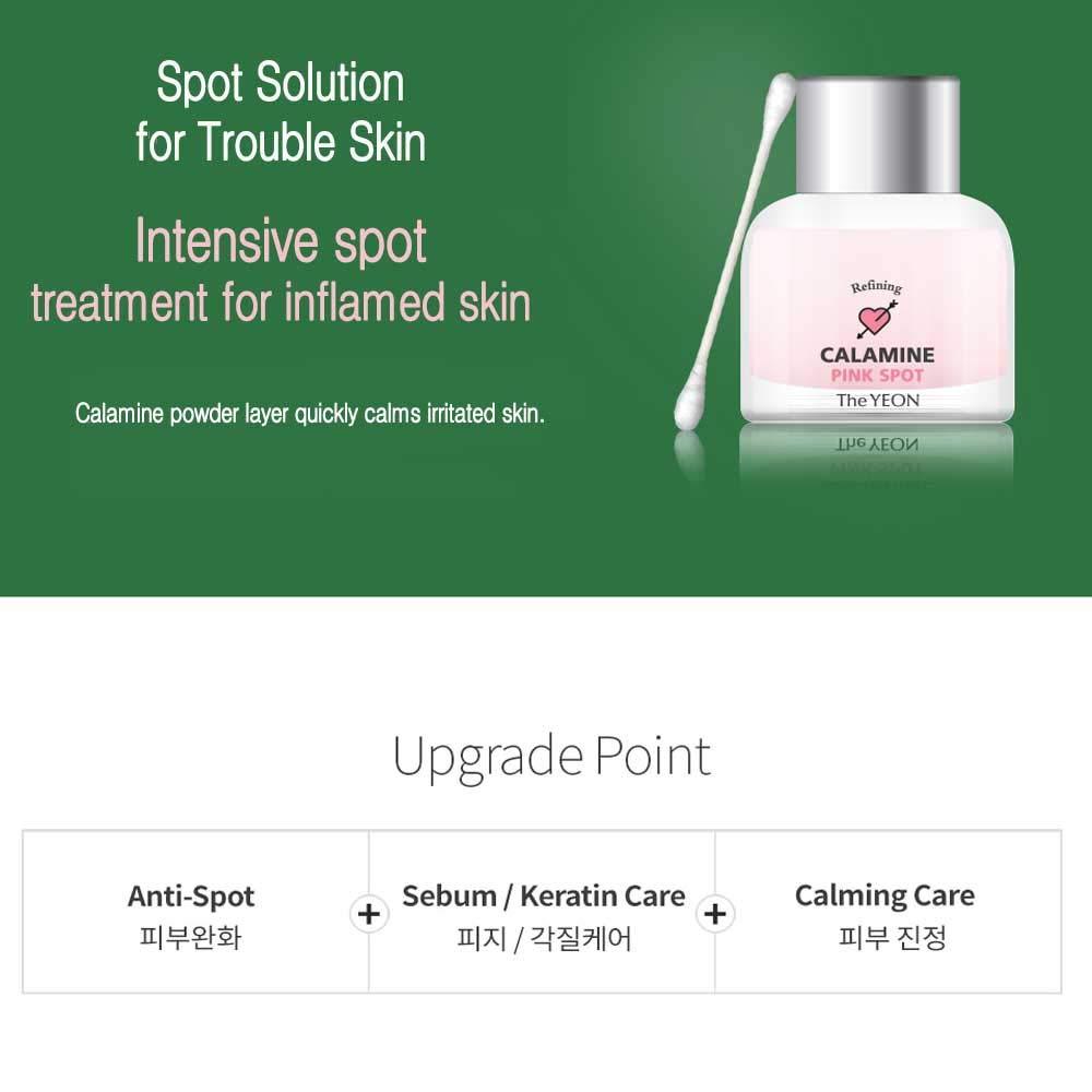 Refining Calamine Pink Spot