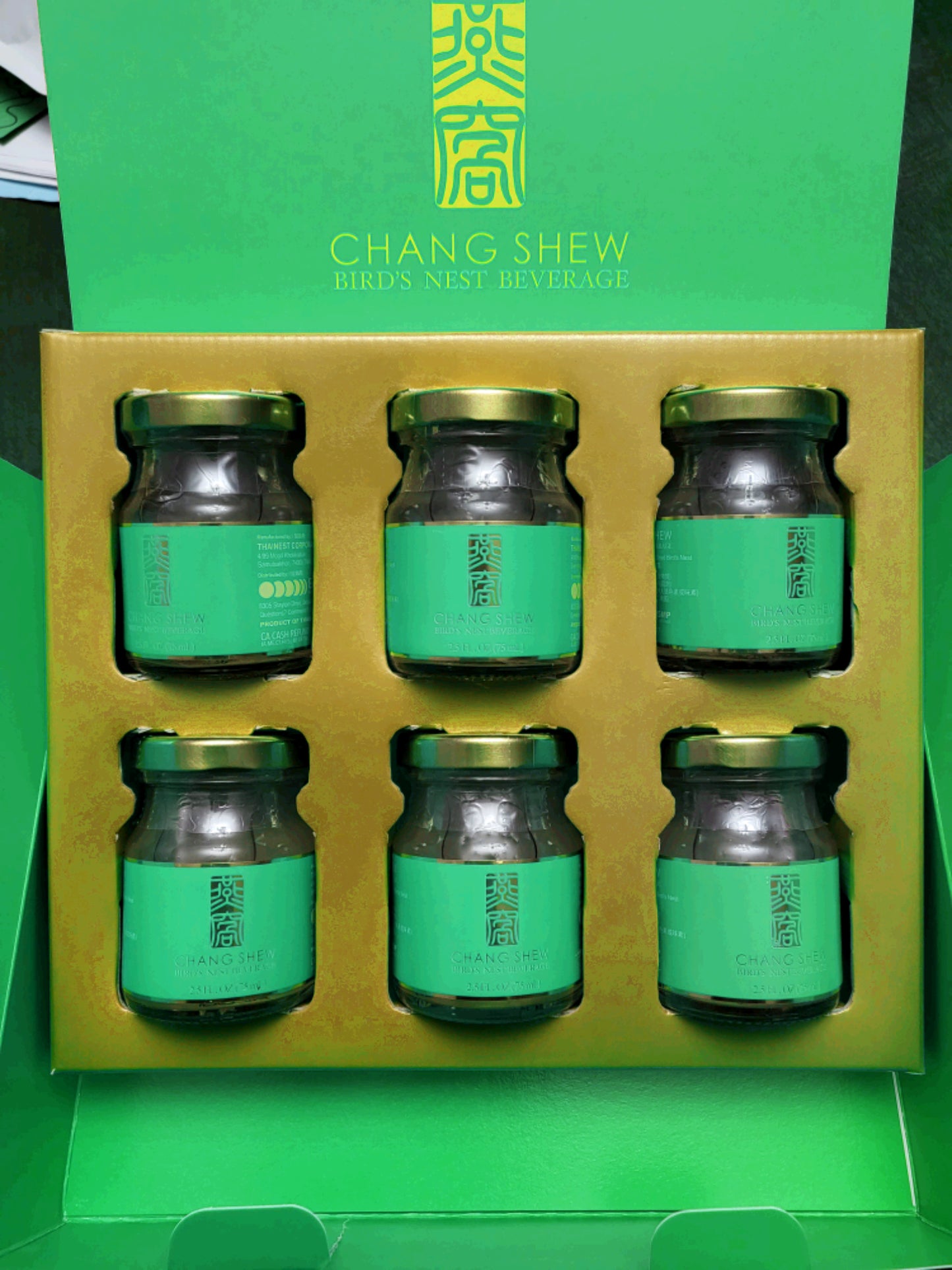 YẾN HOÀNG GIA THÁI LAN CAO CẤP - HỘP XANH (ĐÔNG TRÙNG HẠ THẢO VÀ HỒNG SÂM)