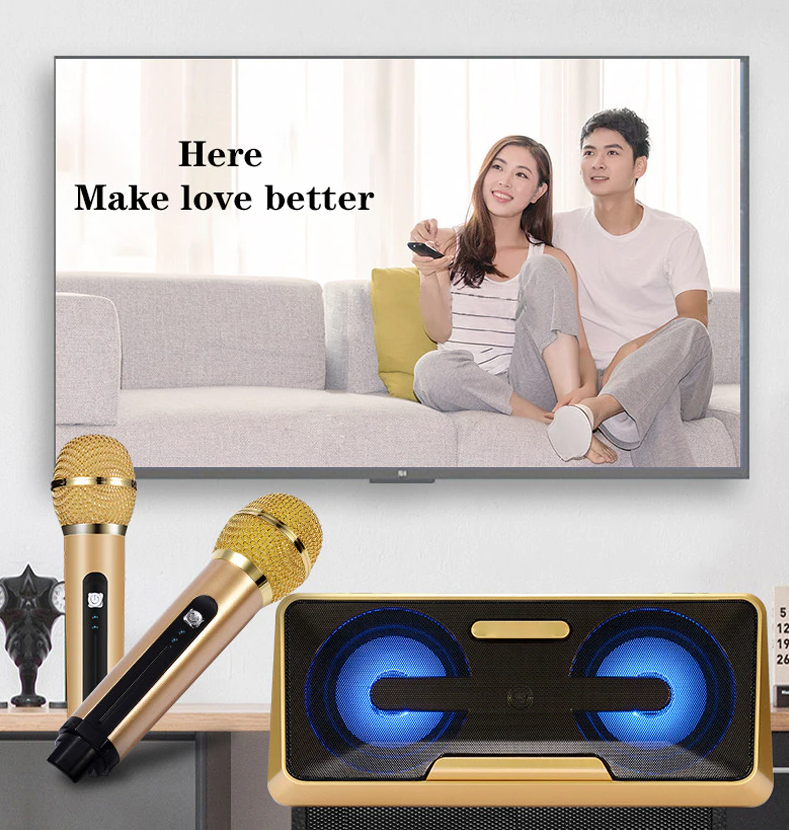 Karaoke Machine - Wireless Microphone