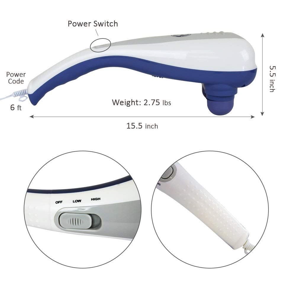 Dual Tapper Handheld Percussion Massager