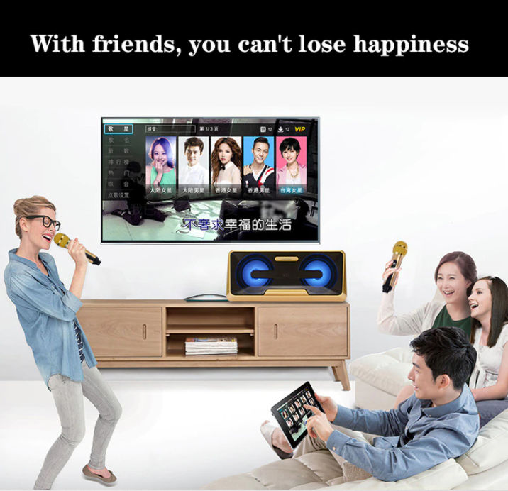 Karaoke Machine - Wireless Microphone