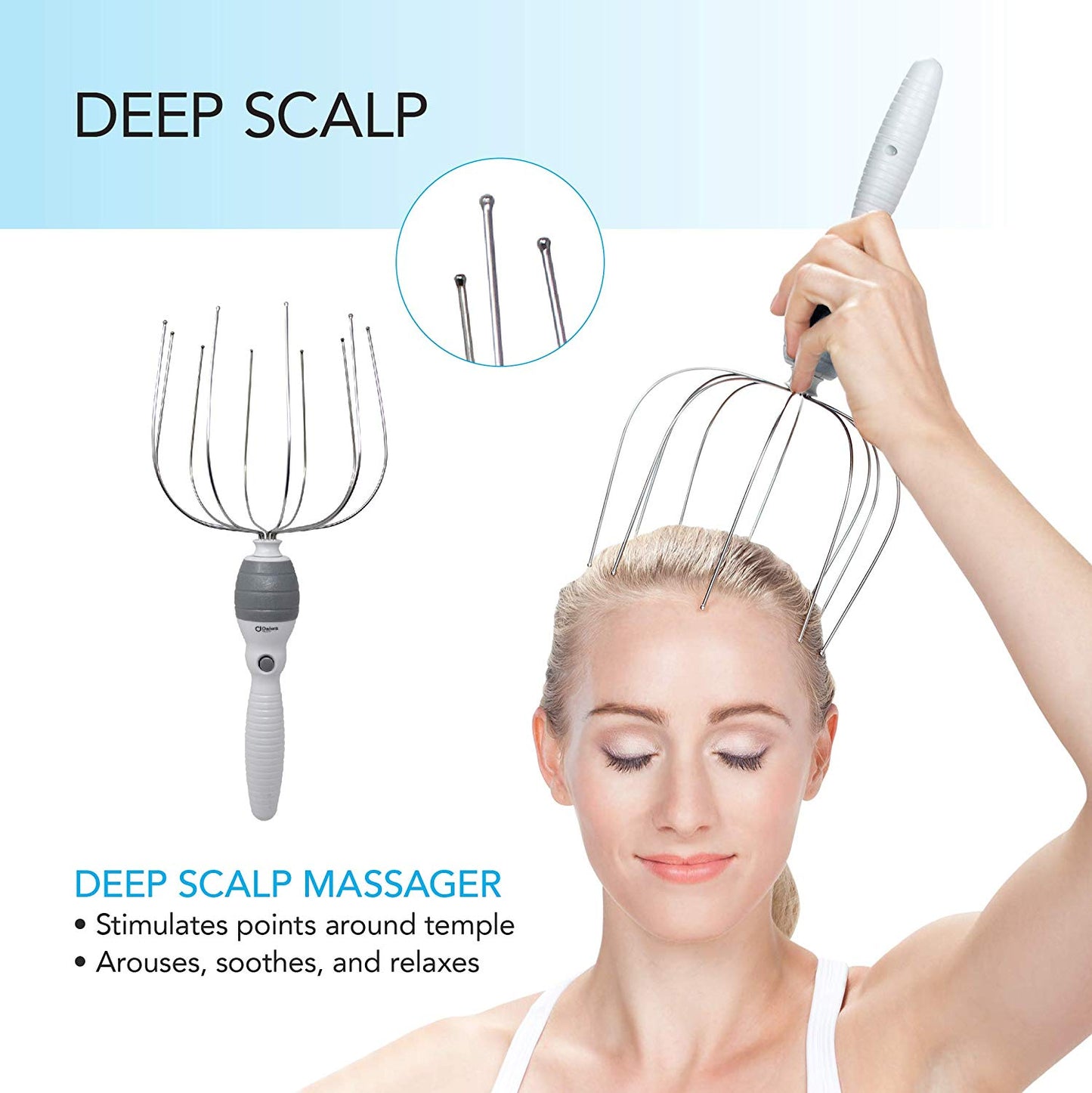 Máy Massage Đầu Cầm Tay Daiwa Head Massage Gear