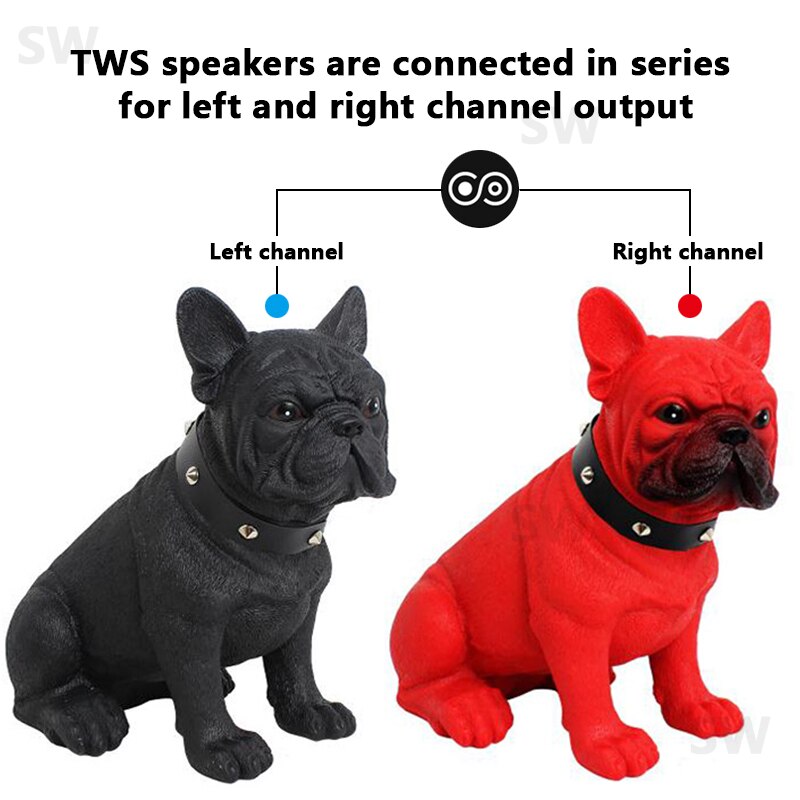 French Bulldog Digital Speaker - Speaker Điện tử Hình Chó Bull