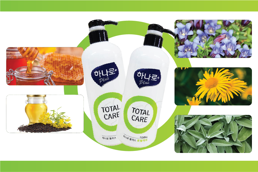 DẦU GỘI ĐẦU HÀN QUỐC HANARO TOTAL CARE PLUS