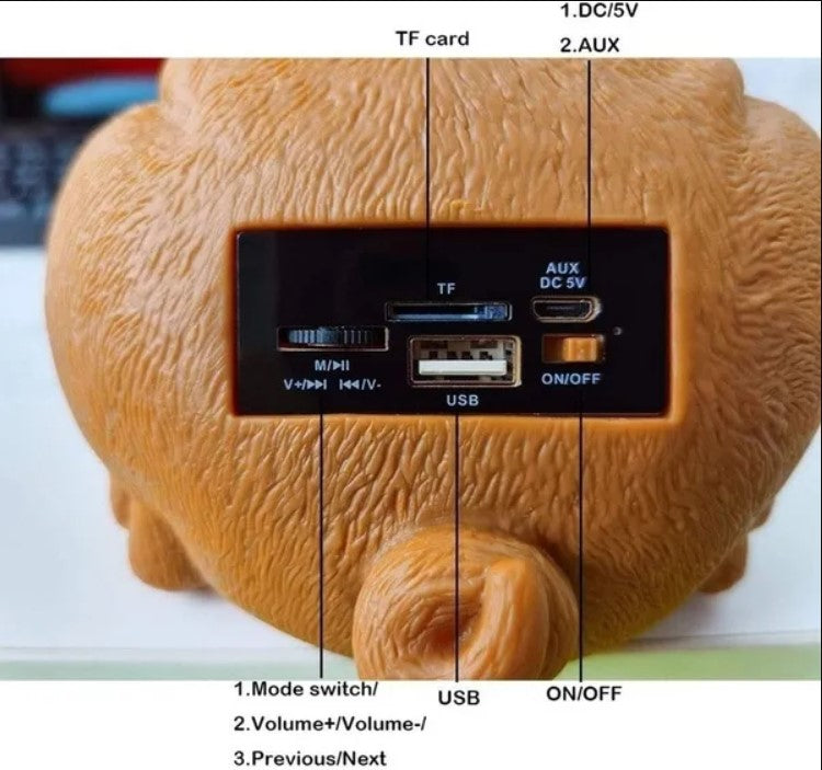 French Bulldog Digital Speaker - Speaker Điện tử Hình Chó Bull