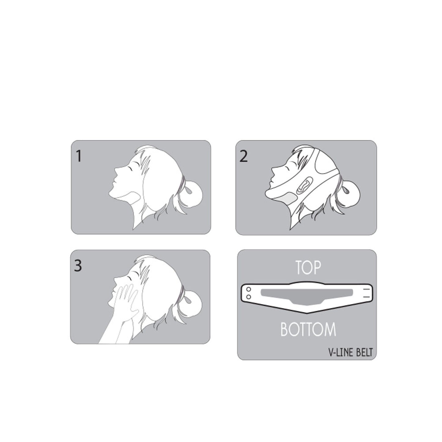 BĂNG ĐEO HỖ TRỢ THON GỌN CẰM V LINE