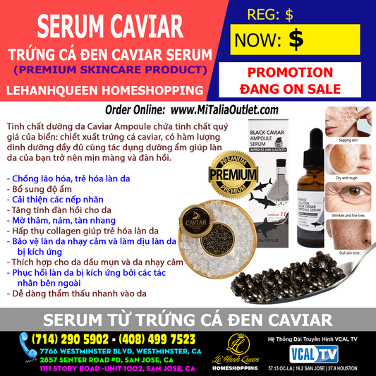 Serum Trứng Cá Đen CAVIAR