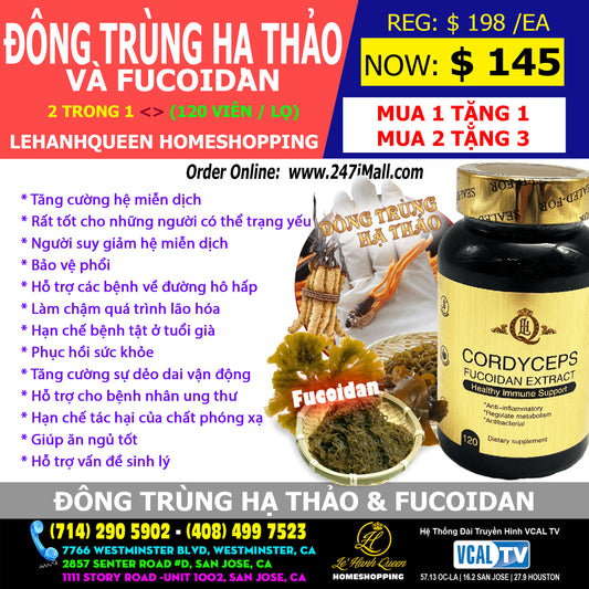 Đông Trùng Hạ Thảo Tây Tạng & FUCOIDAN