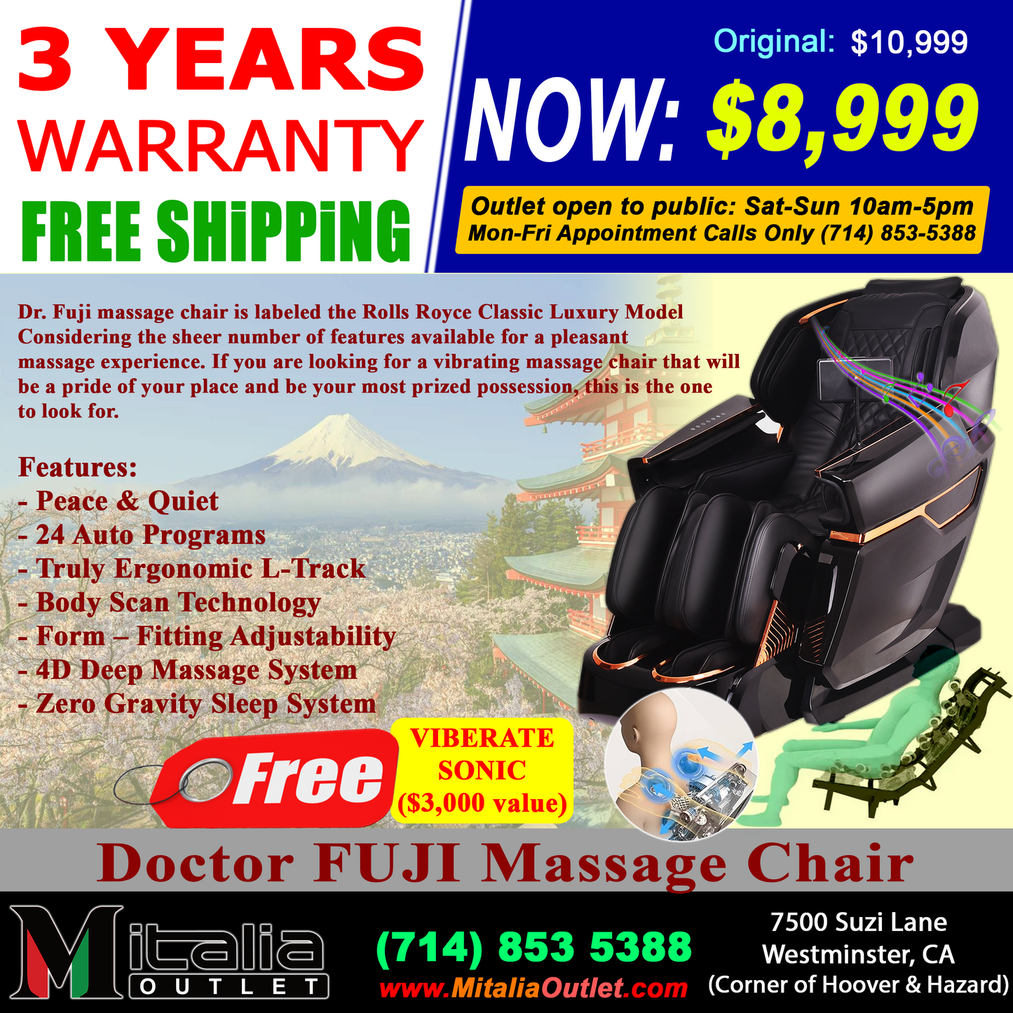DR FUJi Massage Chair
