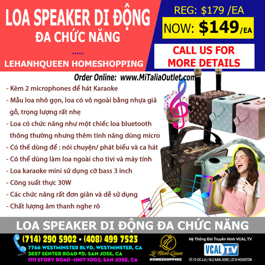 Portable Speaker - Loa Speaker Di Động