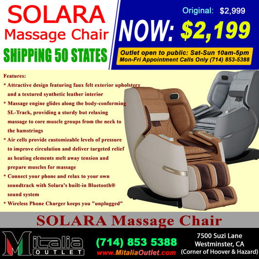 SOLARA Massage Chair
