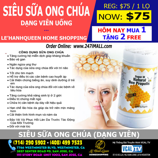 Siêu Sữa Ong Chúa (Viên Uống)