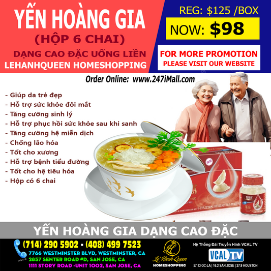 Yến Hoàng Gia Cao ĐẶC - brand KING WAI Trading