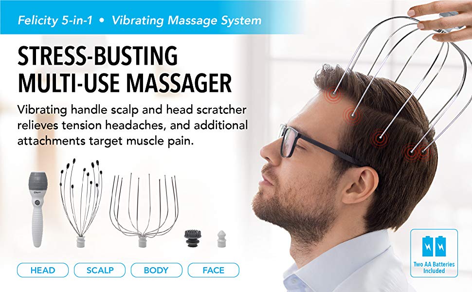 Máy Massage Đầu Cầm Tay Daiwa Head Massage Gear