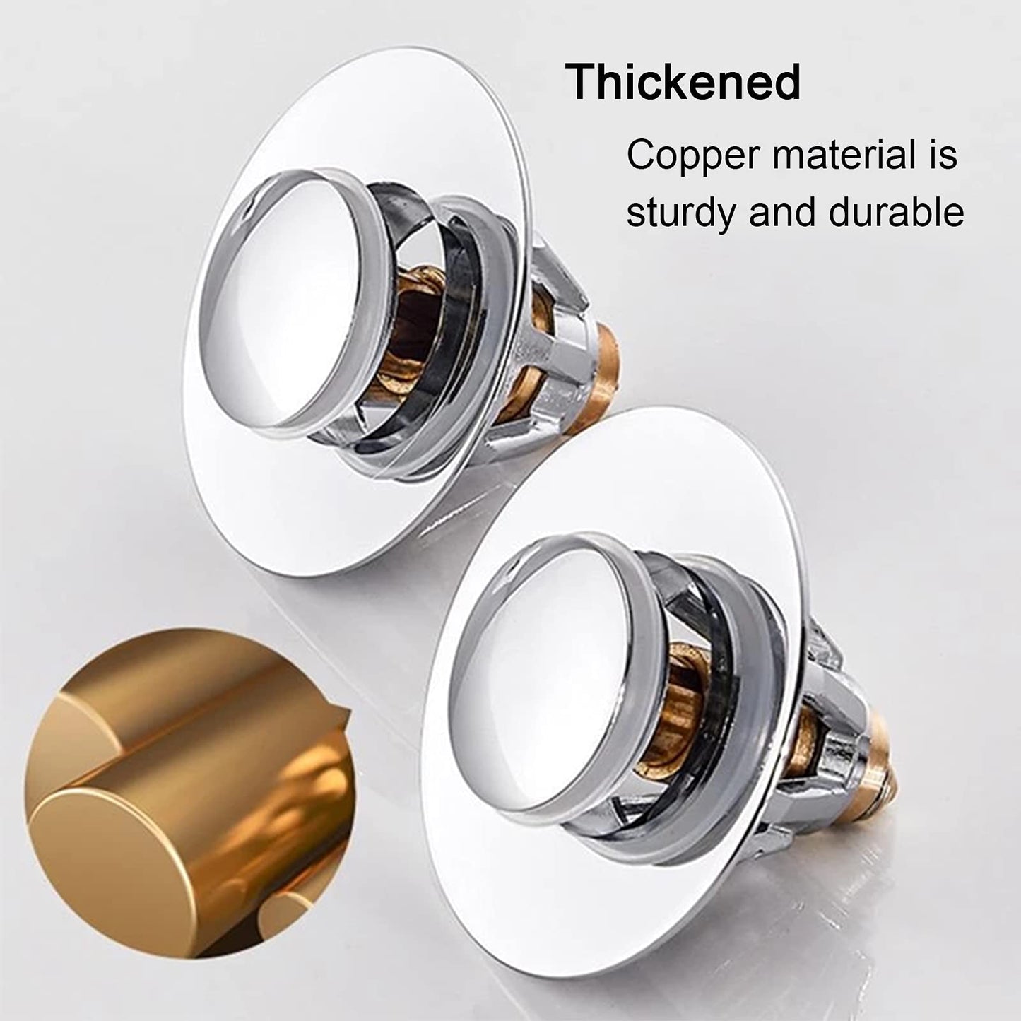 Stainless Steel Anti Clogging Drain Stopper