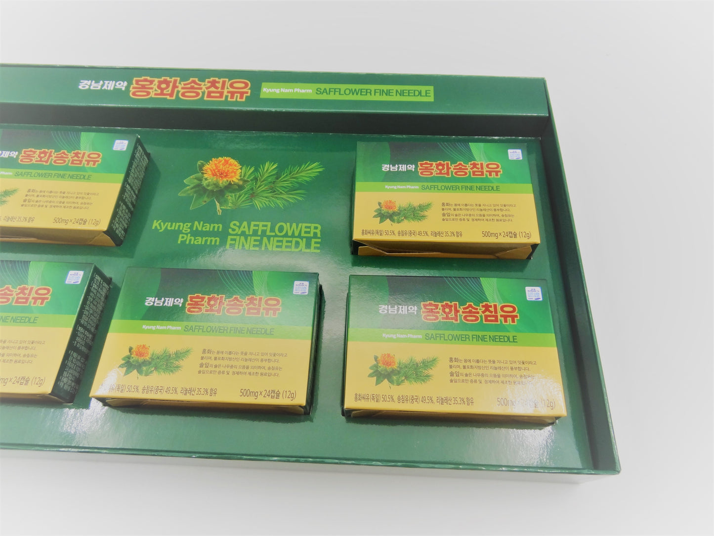 Tinh Dầu Thông Đỏ Hoa Rum - Safflower Pine Needle