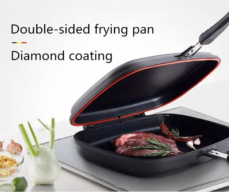 Chảo Nướng 2 Mặt DESSINI Double Side Pressure Grill Frying Pan