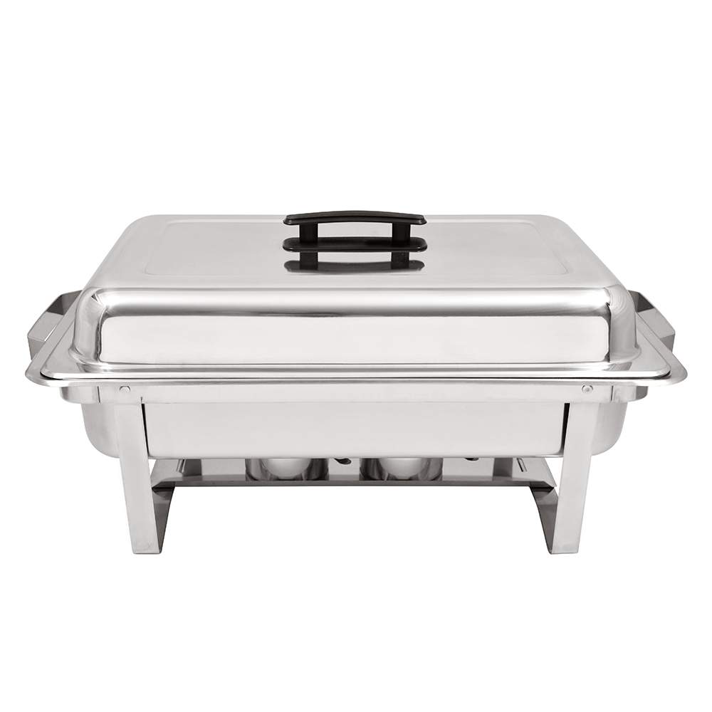 Tray Giữ Nóng Chafer - Stainless Steel Chafer with Folding Frame