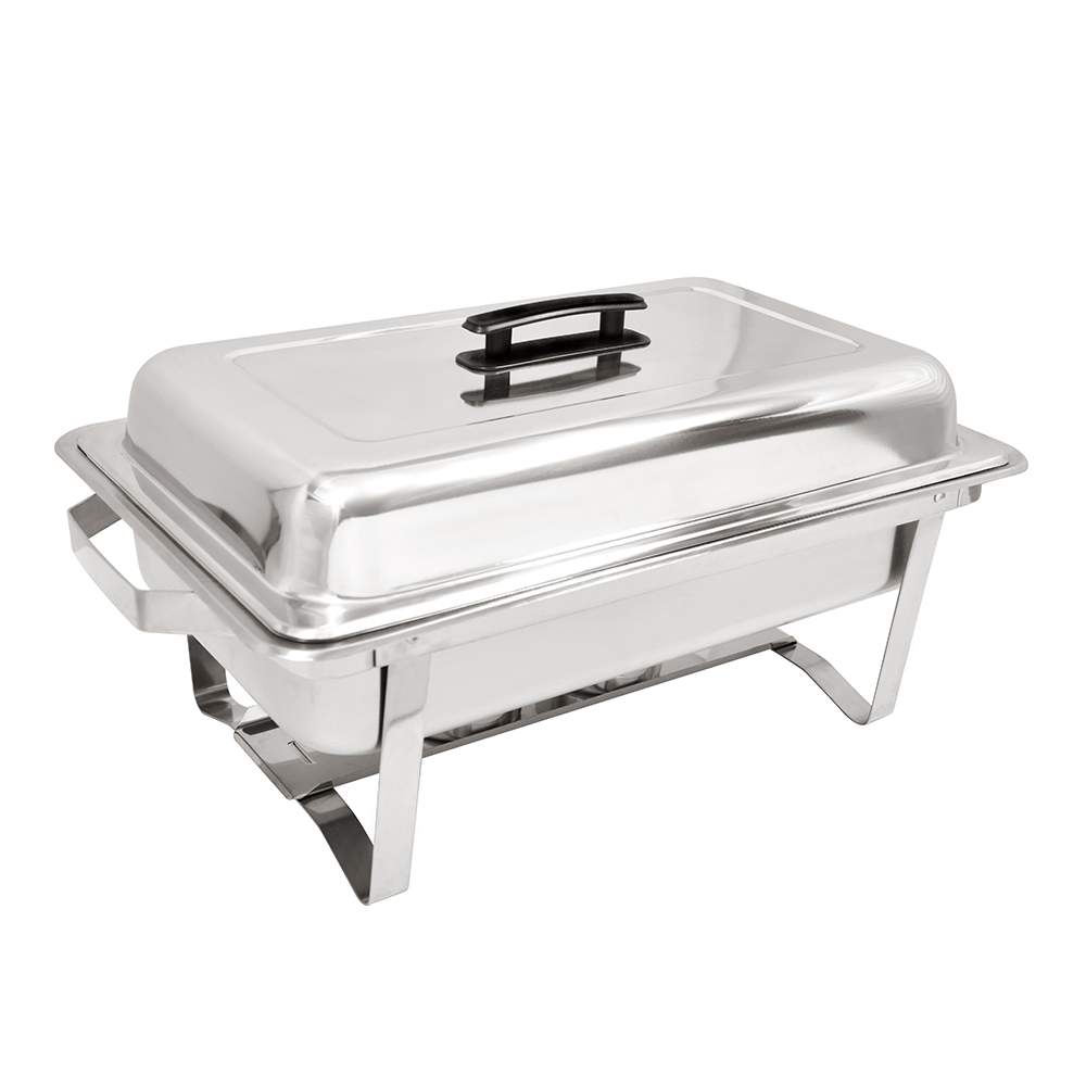 Tray Giữ Nóng Chafer - Stainless Steel Chafer with Folding Frame