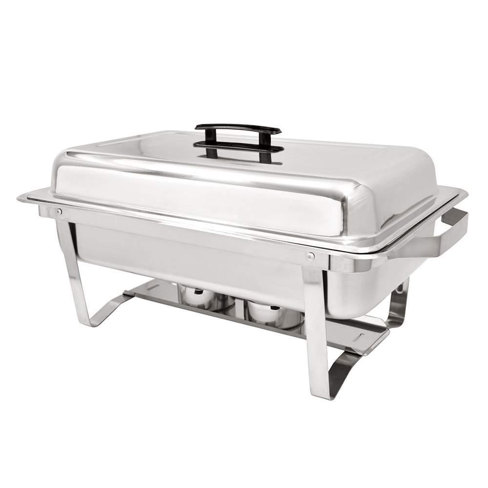 Tray Giữ Nóng Chafer - Stainless Steel Chafer with Folding Frame