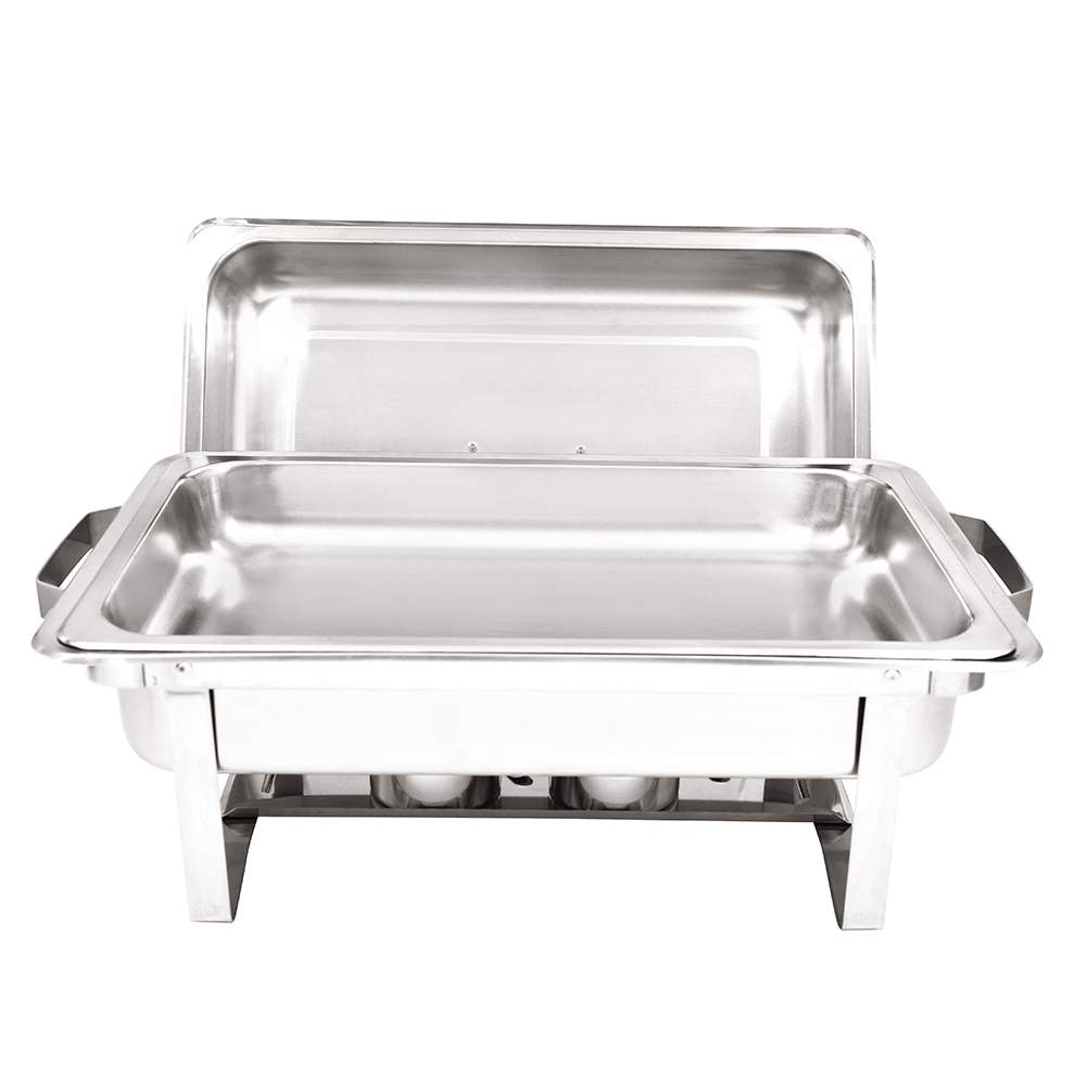 Tray Giữ Nóng Chafer - Stainless Steel Chafer with Folding Frame