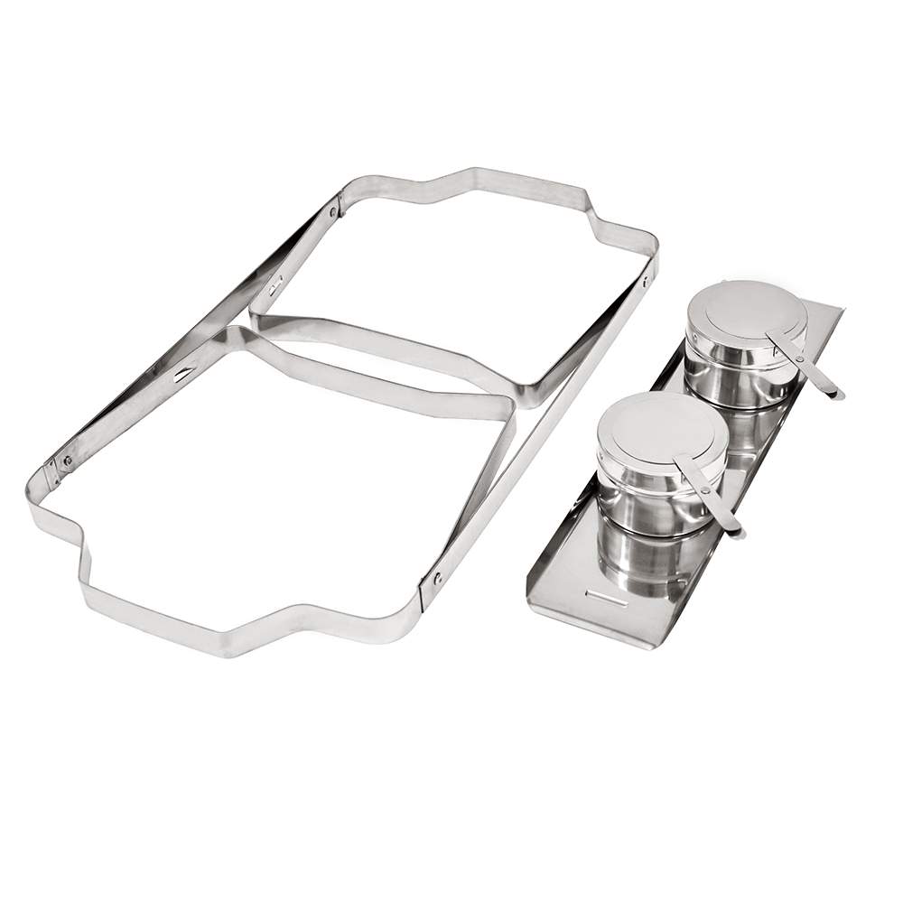 Tray Giữ Nóng Chafer - Stainless Steel Chafer with Folding Frame